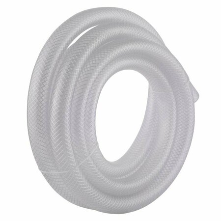 EZ FLO 3/4 in. D X 1 in. D X 10 ft L PVC Braided Tubing 98630